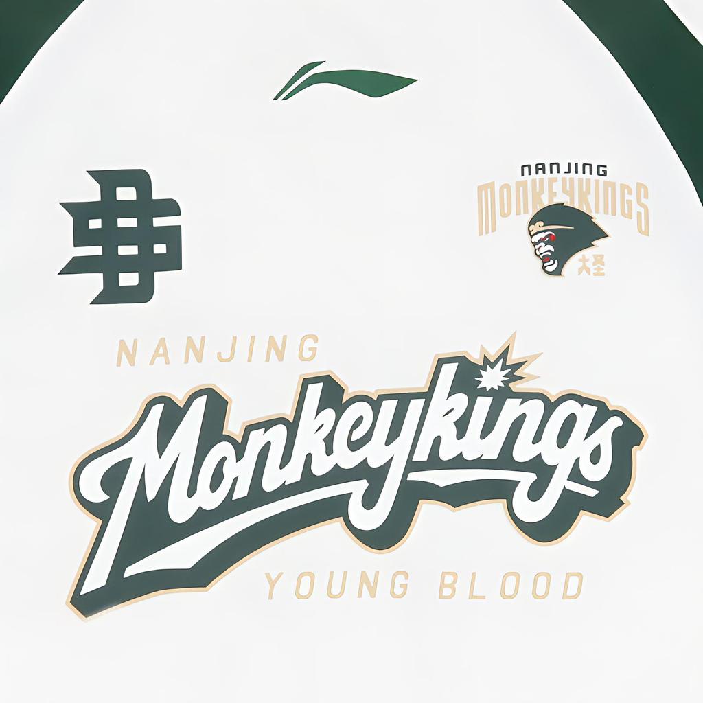 Li-Ning Round Neck Knitted Loose Sports Long Sleeve T-Shirt Unisex Tops Off-White ATLU317-2