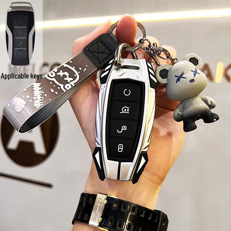 BYD Han Key Fob Cover for DMP Dolphin, Seal EV, Yuan Pro, Tang, Qin, Song Plus DMI Cars