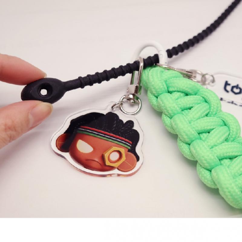 Toggles   02 Reggae Face Keyring