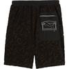 Puma X Aries Loose Comfortable Skin-Friendly Soft Fashion Casual Shorts Unisex Shorts Black 63161701