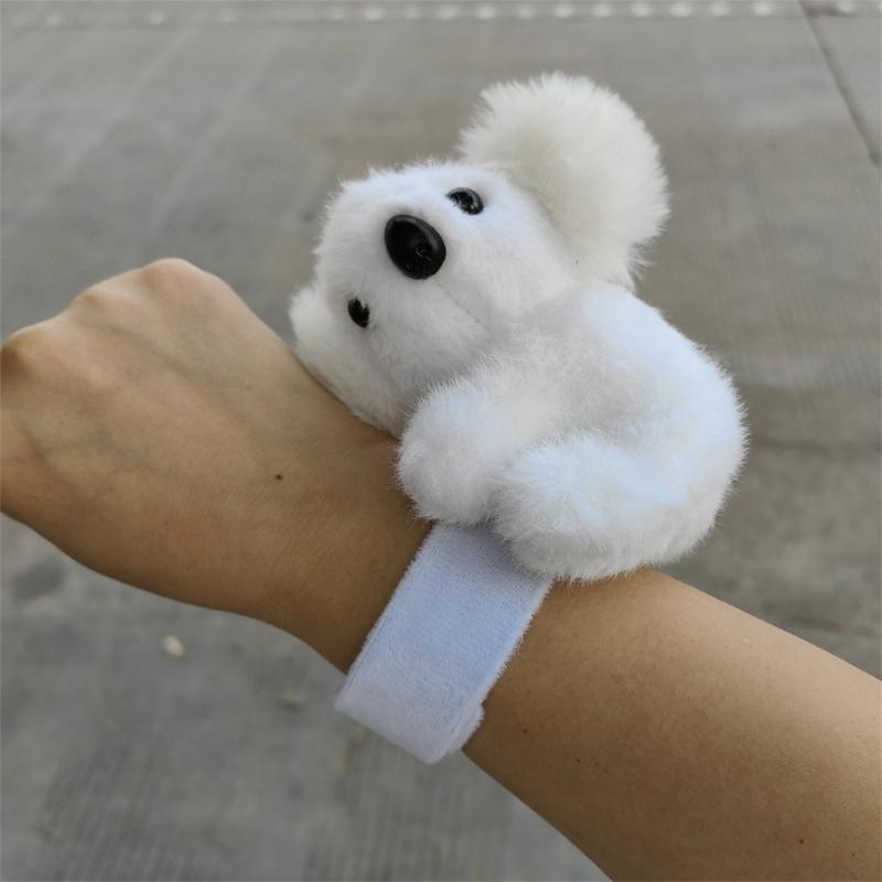 Unique Koala Doll Wristband Cartoon Animal Toy Bracelet Handmade Birthday Gift Cute Wrist Strap Decoration for Kids