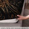 3PC Microfiber Satin Fitted Bed Sheet with 2 Pillowcase Anti-slip Printed Stretch Black Fitted Sheet 90x190 180x200 200x220
