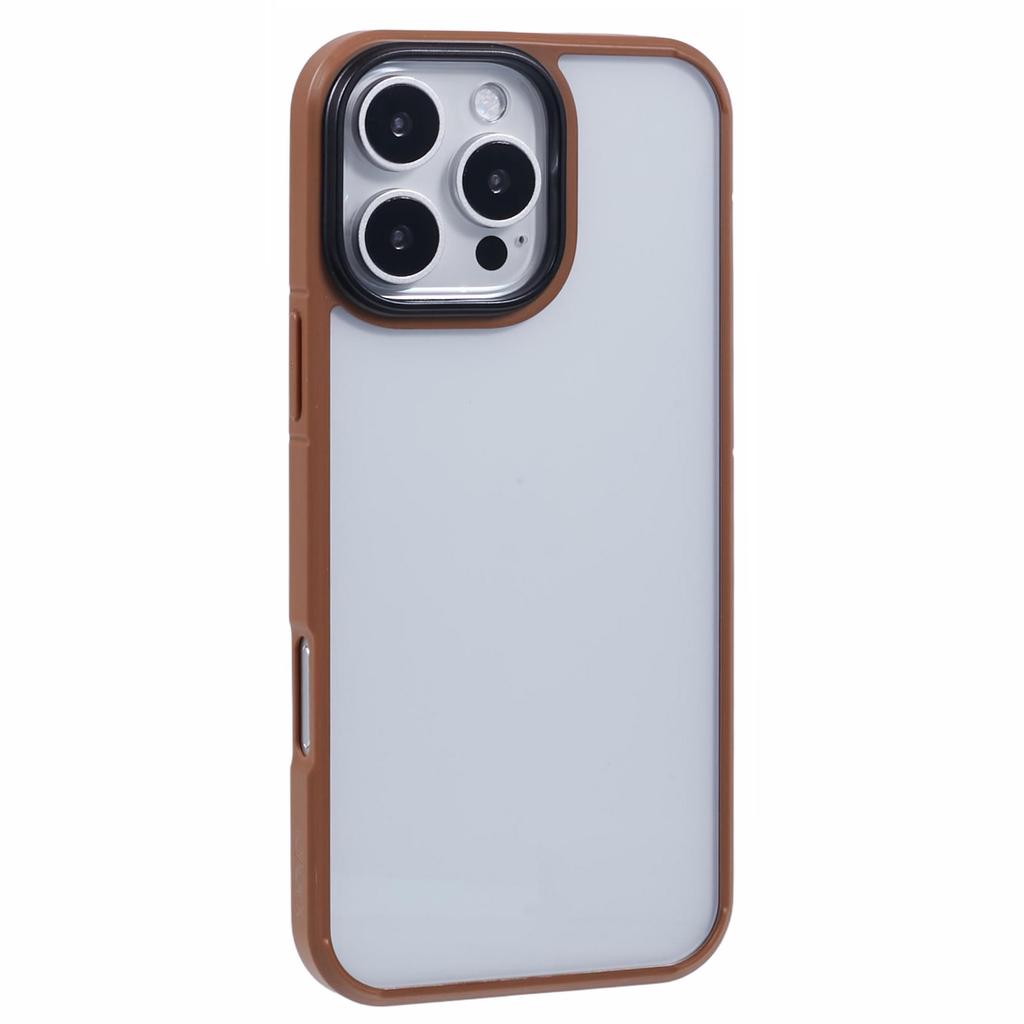 X-LEVEL For iPhone 16 Pro Max Case Acrylic+Silicone Anti-Scratch Clear Back Phone Cover