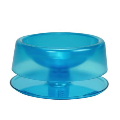 Pet Food Bowl 420ml Capacity Food Grade Adjustable Angles Cervical Vertebra Protection English Decor Dog Bowl