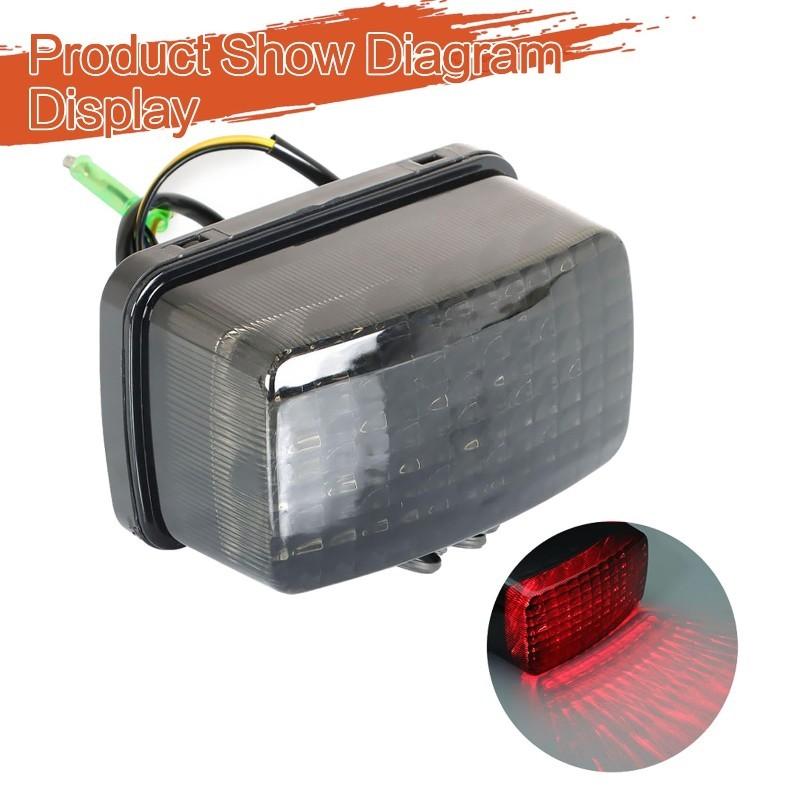 

For For WARRIOR 350 YFM350X 2002 2003 2004 Brake Light Taillight Replacement 5KM-8472C-10-00