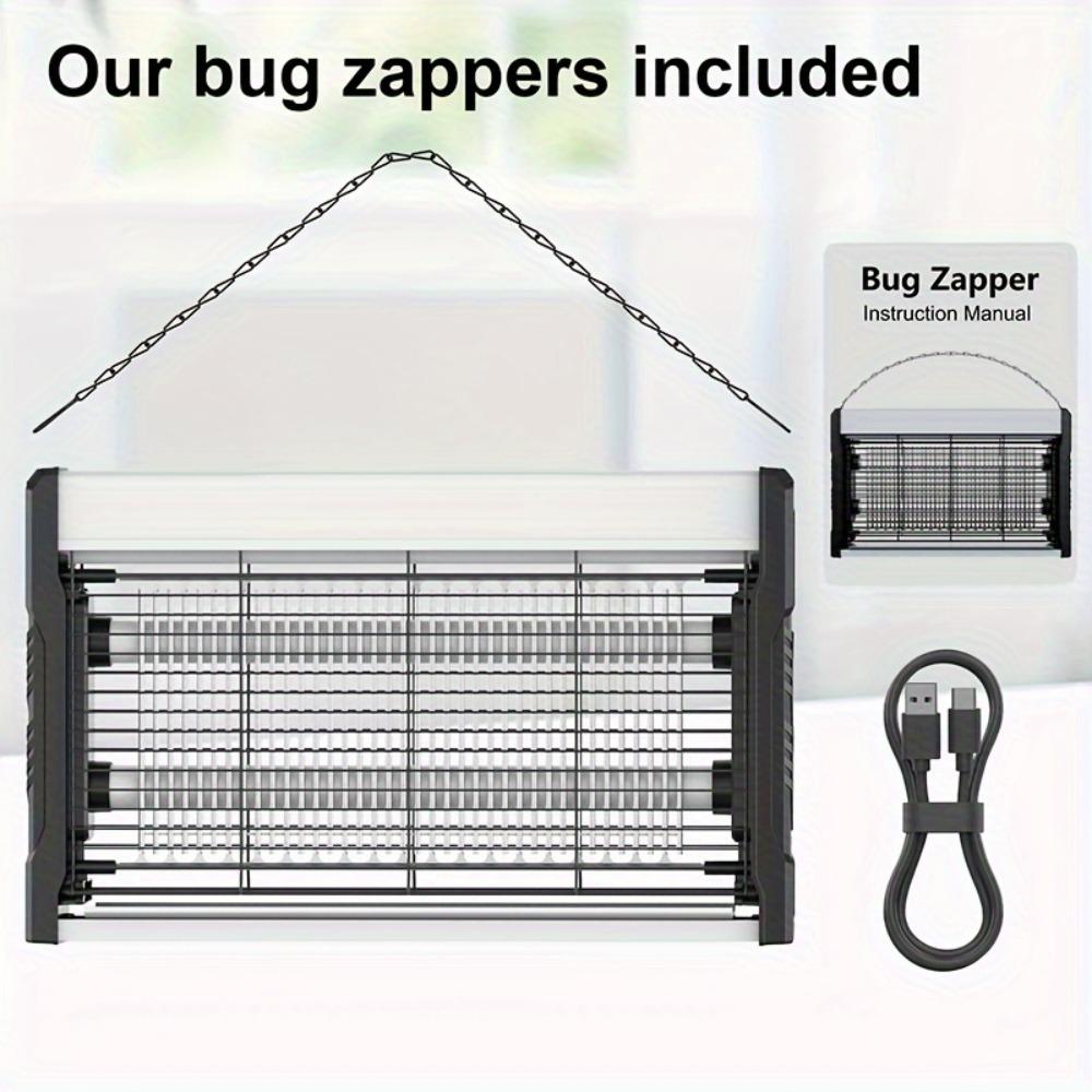 USB Mosquito Killer Lamp, UV Insect Trap for Home, Hotel, Restaurant, Indoor Outdoor Fly Catcher, Electric Bug Zapper 2W-10W