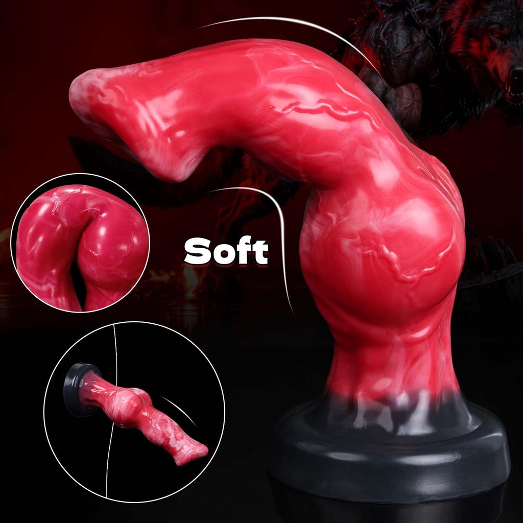 Dog Knot Dildo Anal Plug Animal Penis Masturbator Dick-Dildo Sex Toys For Man Women Prostate G-spot Massager Anal Penetration 18