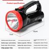 Super Bright LED Searchlight-High Power Handheld Spotlight with Long Throw Tactical Lighting for Patrol Flood Control & Camping
