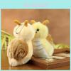 Adorable Snail Stuffed Doll Keyring With Soft Fabric For Kids And Teens