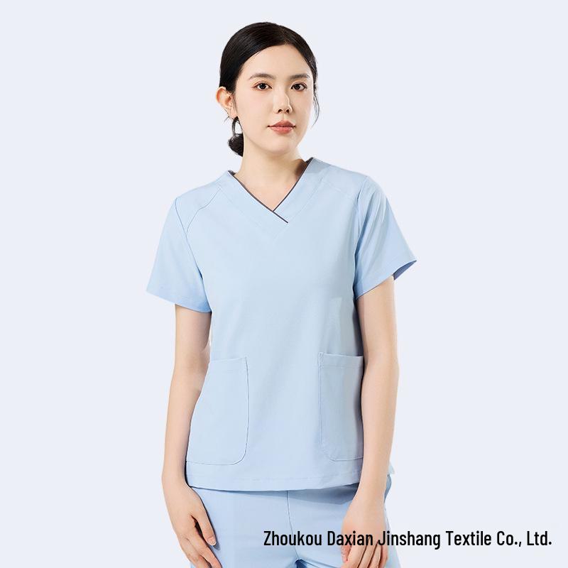 Womenswear, High-End Comfort: Hand-Brushed Clothes, Doctor's Uniforms, Men's Workwear, Elastic Quick-Dry Suits with Short Sleeves.