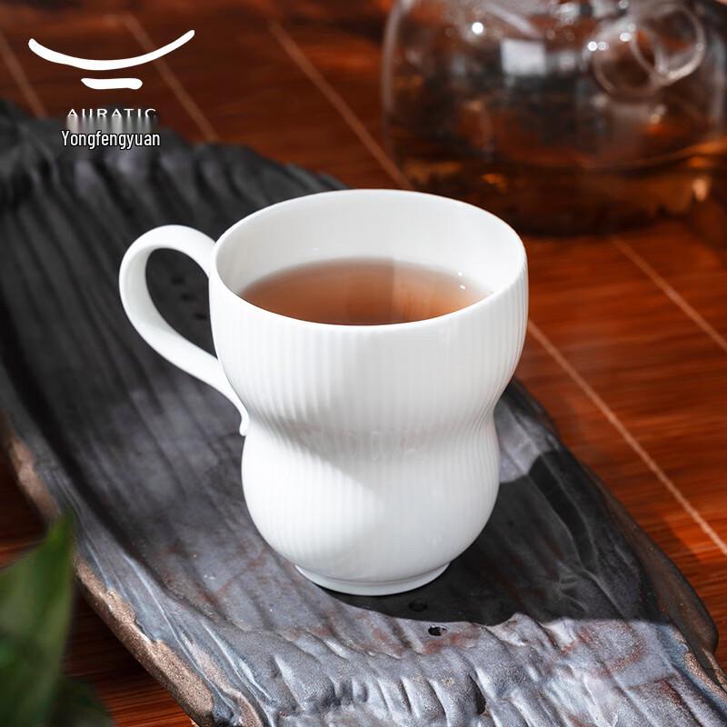 

Auratic White Moonlight Ceramic Mug