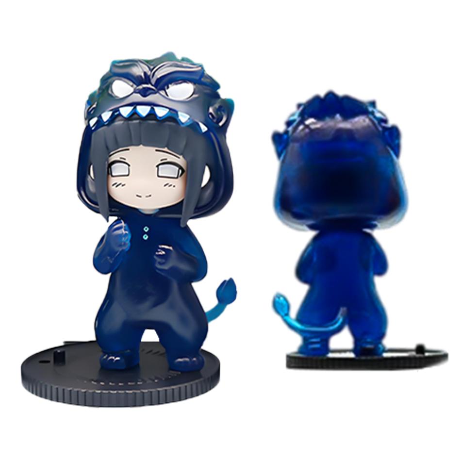 1-9 Peças Naruto Caixa Surpresa Figuras Modelo Ornamento Anime Uchiha Sasuke Sakura Cosplay Figura de Ação Modelo Brinquedos Decorações Presentes