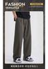 Spring and Summer New Tencel Elastic Black Lyocell Loose Large Size Straight Casual Trousers Men's Pants