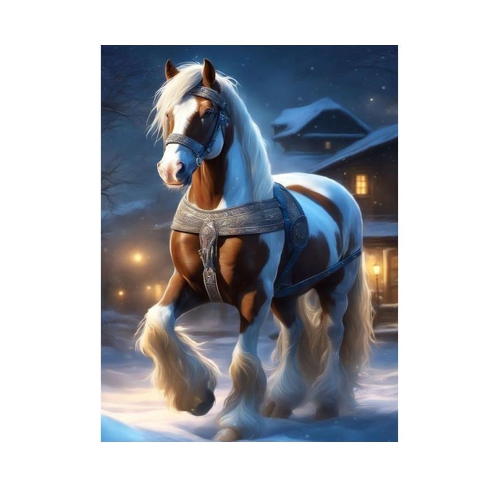 Beautiful Horse Picture Full Drills 5D Diamond Painting Mosaic Embroidery Diy Cross Stitch For Home Decorations J3650