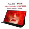 16-inch 2K Portable 144Hz Gaming Monitor with Type-C Connectivity for Laptop, Mobile, and Switch