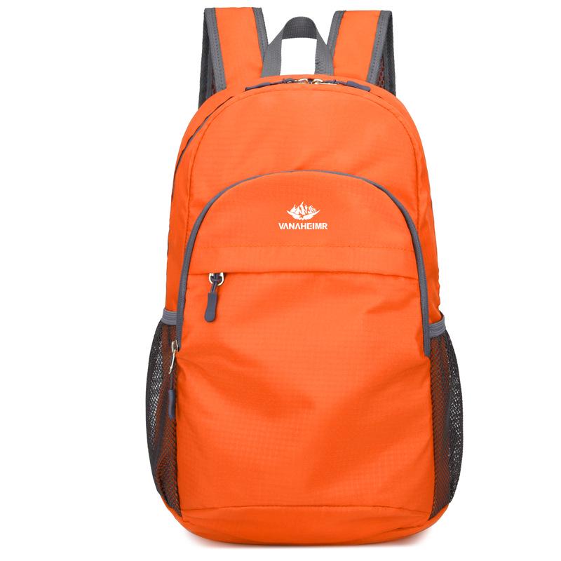 2023 Waterproof Folding Backpack: Large Capacity, Lightweight, Outdoor Sports & Travel Bag, Customizable Logo