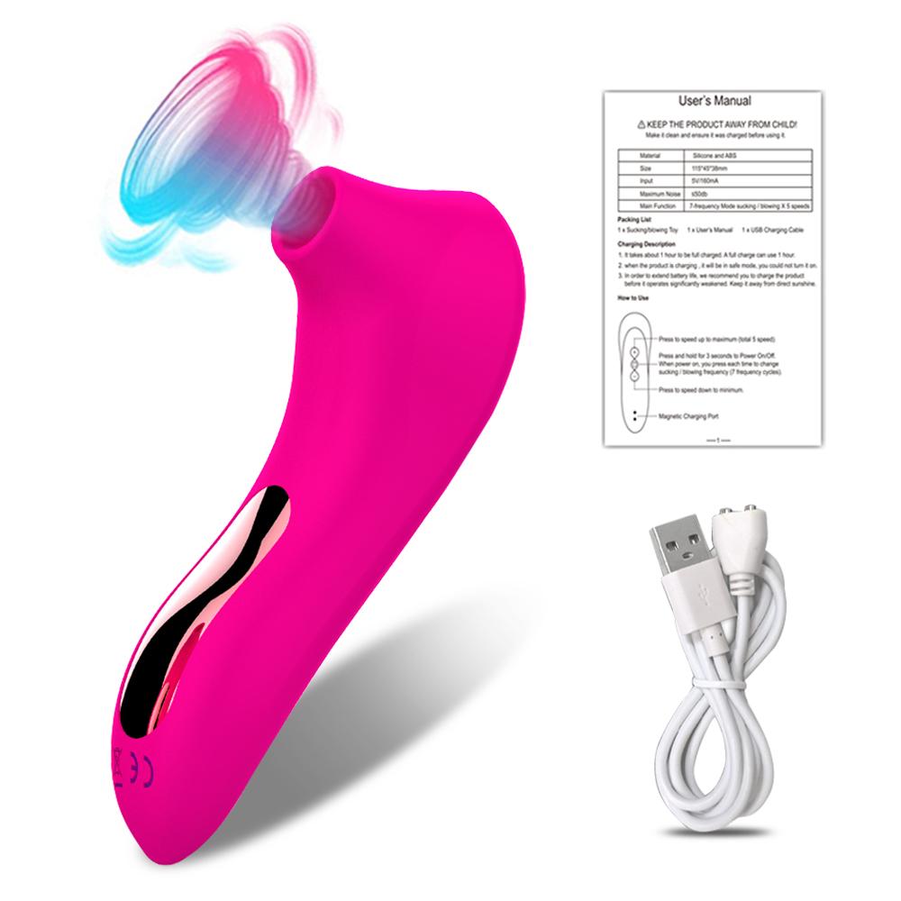 Vibratoare pentru suge pentru femei Clitoris pentru mamelon Sucker Stimulator pentru clitoris Limba de aspirare Dildo Vibrator Jucării sexuale pentru adulți cupluri
