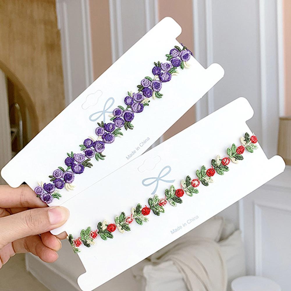 Gifts Girls Romantic Sweet Cute Vintage Choker Chain Clavicle Chain Flower Necklace Jewelry