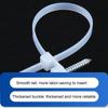 Multifunctional Zip Ties for Cable Cords 100 Pieces Reusable Wire Fasteners Cord Management Tool for Home Studio Workshop