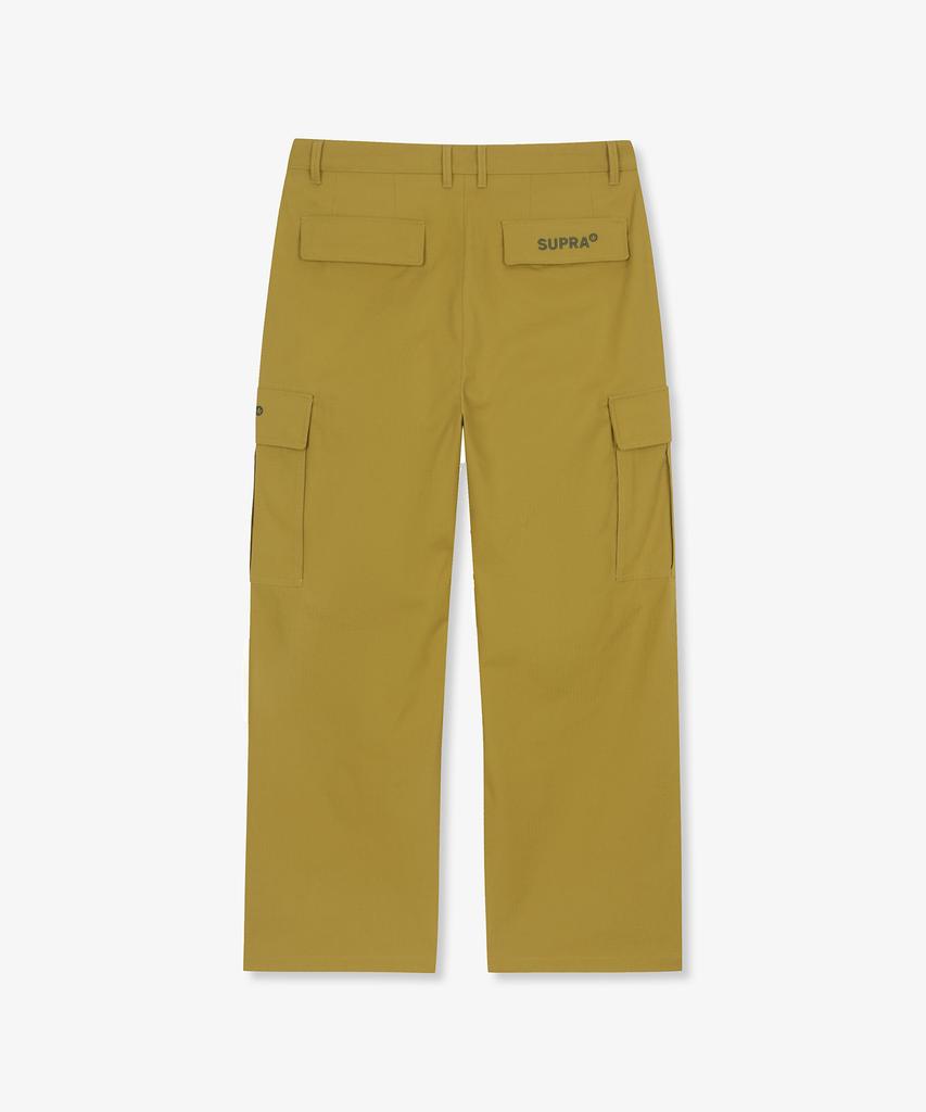 SUPRA Big Pocket Cargo Straight Pants (Mustard)