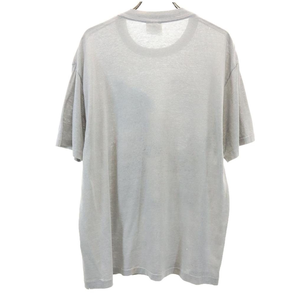 Selec-t Tee Jays 90s Made In USA Old Cat Bird Print Short Sleeve T-shirt Women Used