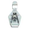 Trailer Lift Gate Latch Galvanized Iron Heavy Duty Trailer Lock with Mounting Plate for RV Caravan