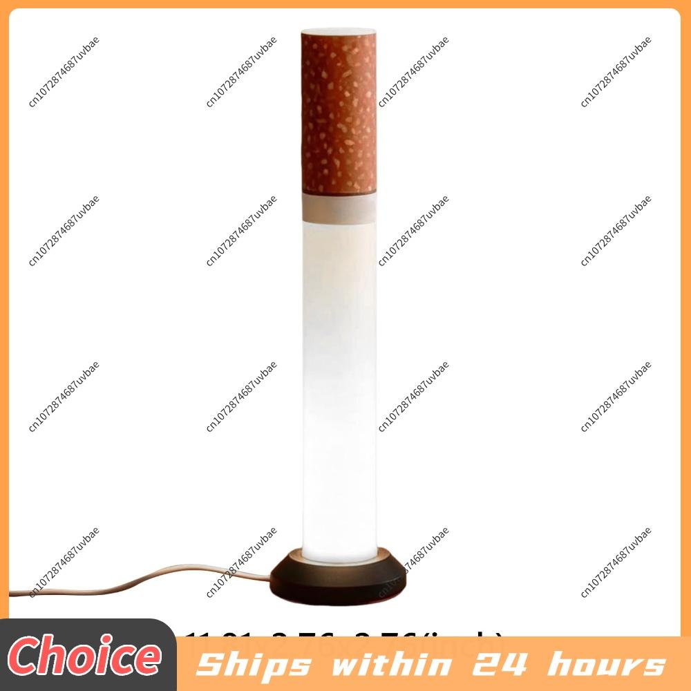 Oversized Cigarette Lamp with Warm Glow Cigarette Shaped Decorative Lights Warm Light Cigarettes Ornament for Home Bedroom