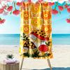 Retro Floral Mushroom Art Beach Towel Quick-drying for Travel Outdoor Sports Jogging Beach and Swimming