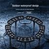 Solar-Baumkletter-Scheinwerfer: Wasserdichte Outdoor Gartenstab-Leuchten für Hof und Landschaft