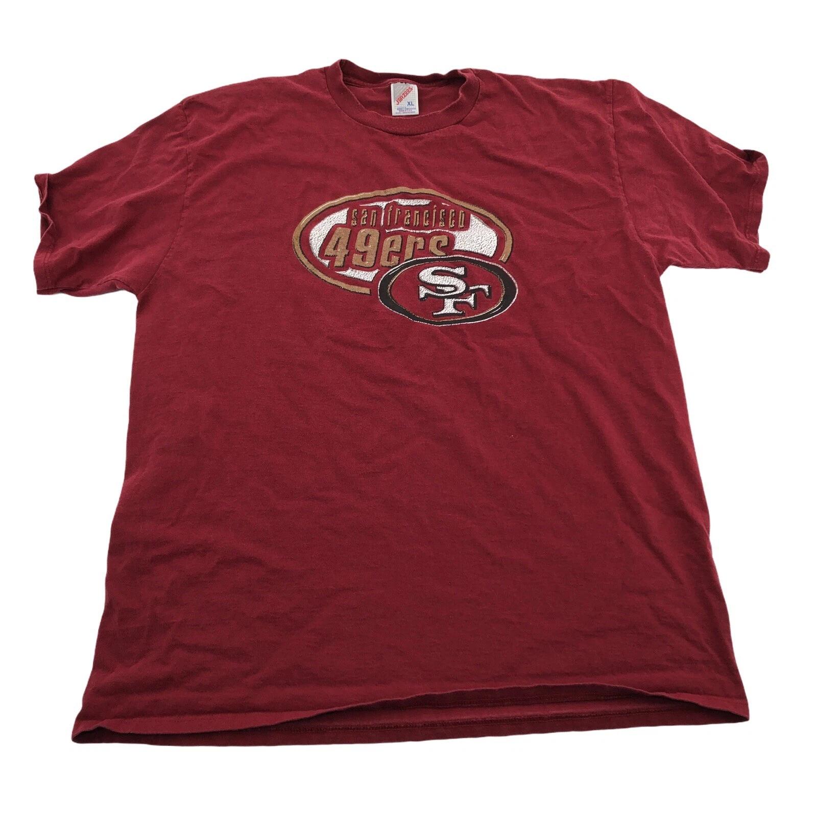 

Vintage San Francisco 49ers T-Shirts Jerzees Tag Size XL 3XL