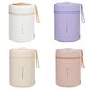 600ml USB Charging Thermal Mug 304 Stainless Steel Outdoor Congee Pot  Office Use