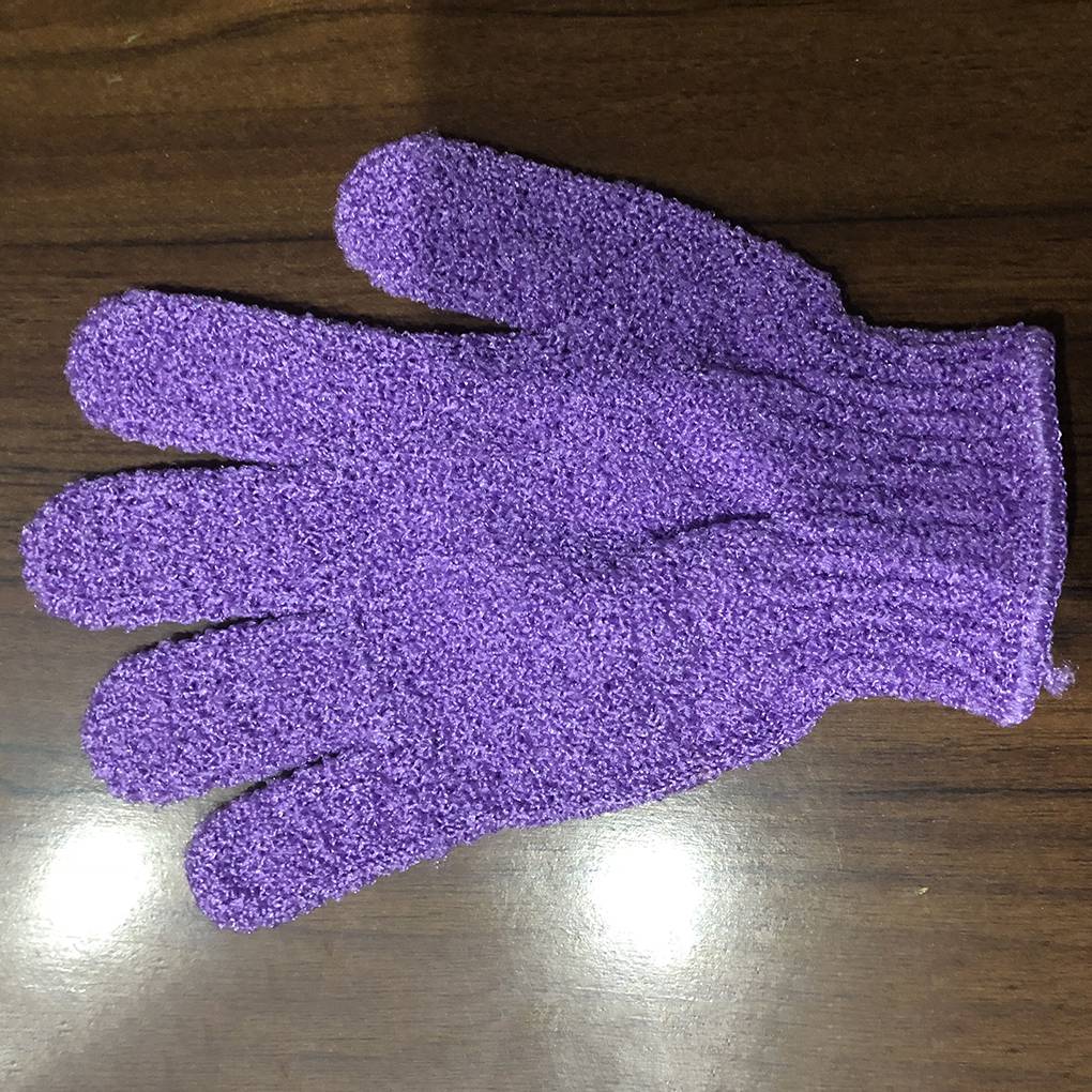 Bath Glove Bathroom Shower Manual Rub Hand Scrub Gloves Massage Elastic Non-slip Back Arm Women Men Scrubber Portable