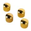 4 Pezzi Manopola per Chitarra Metallo Volume Tono Cupola Manopola di Controllo Set di Accessori per Strumenti Musicali GD103 Oro