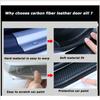 Carbon Fiber Pu Leder Auto Tür-Schwellen-verschleiss-Platte Schutz Für Mazda Bt-50 Auto tür sill Auto