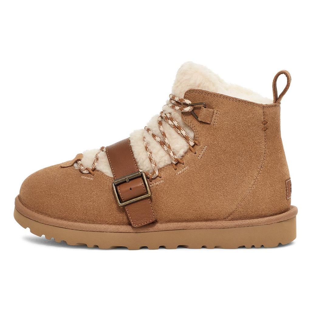 New UGG Dune Mini Shearling Boot 'Chestnut' Women's 1153510-CHE