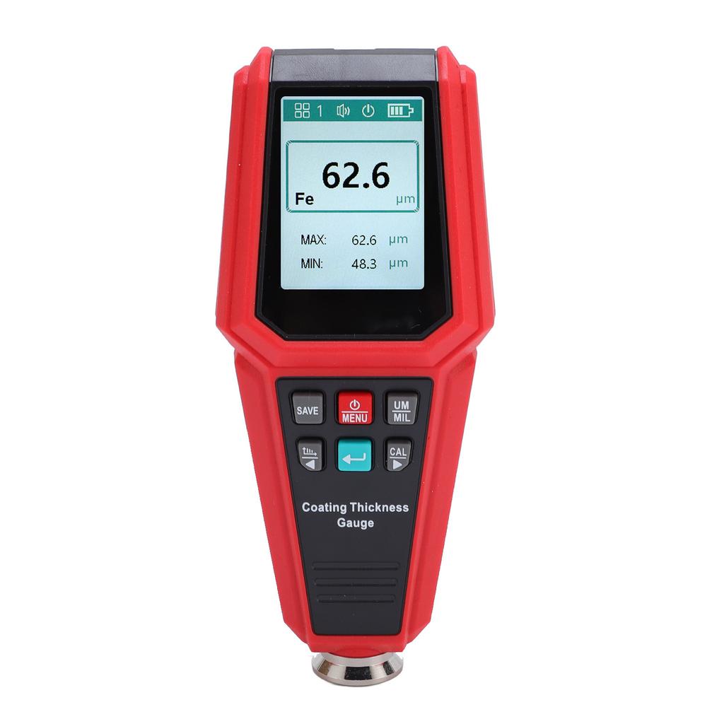 Coating Thickness Gauge Digital Car Paint Tester High Accuracy Automatic Meter HT616