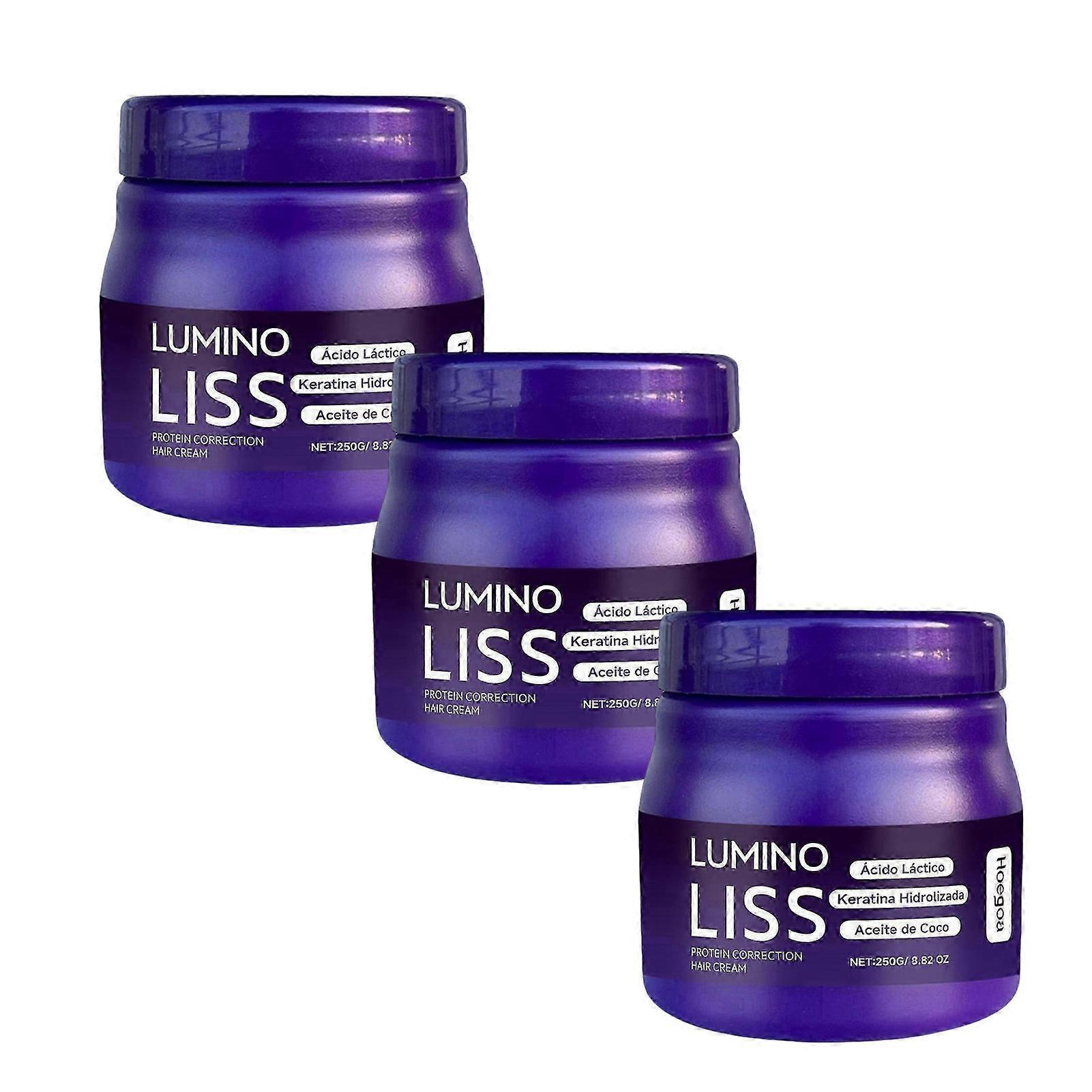 Crema Straightening Lumino-Liss 3X Trattamento Raddrizzante per Capelli