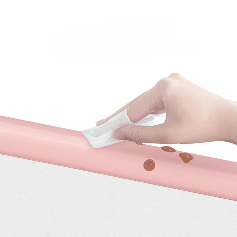 2m Thicken Baby Bumper Strip Furniture Anti-collision Strip L Type with Double-sided Tape Coffee Table Corner Protection Strips