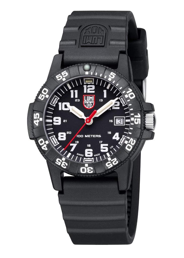 Luminox Navy Seal Black water resistance Lightweight case Hardened mineral glass Watch, Unisex, (XS.0301/0300 Series) 100-meter + +