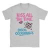 Kiss All The Time Harrys Album TShirt Men Women Styles Novelty Pure Cotton Tee Shirt Short Sleeve T Shirt Gift Idea Clothing
