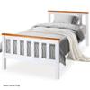Single Bed Frames Slumber Single Wooden Bed Frame Modern Design For Kids Or Adults Bedroom Furniture White