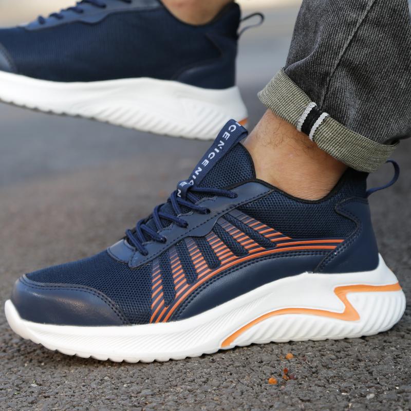 Men Sport Safety Shoes Women Breathable Work Sneakers Anti-Smash Steel Toe Work Shoes Men Lightweight Indestructible Shoes Male
