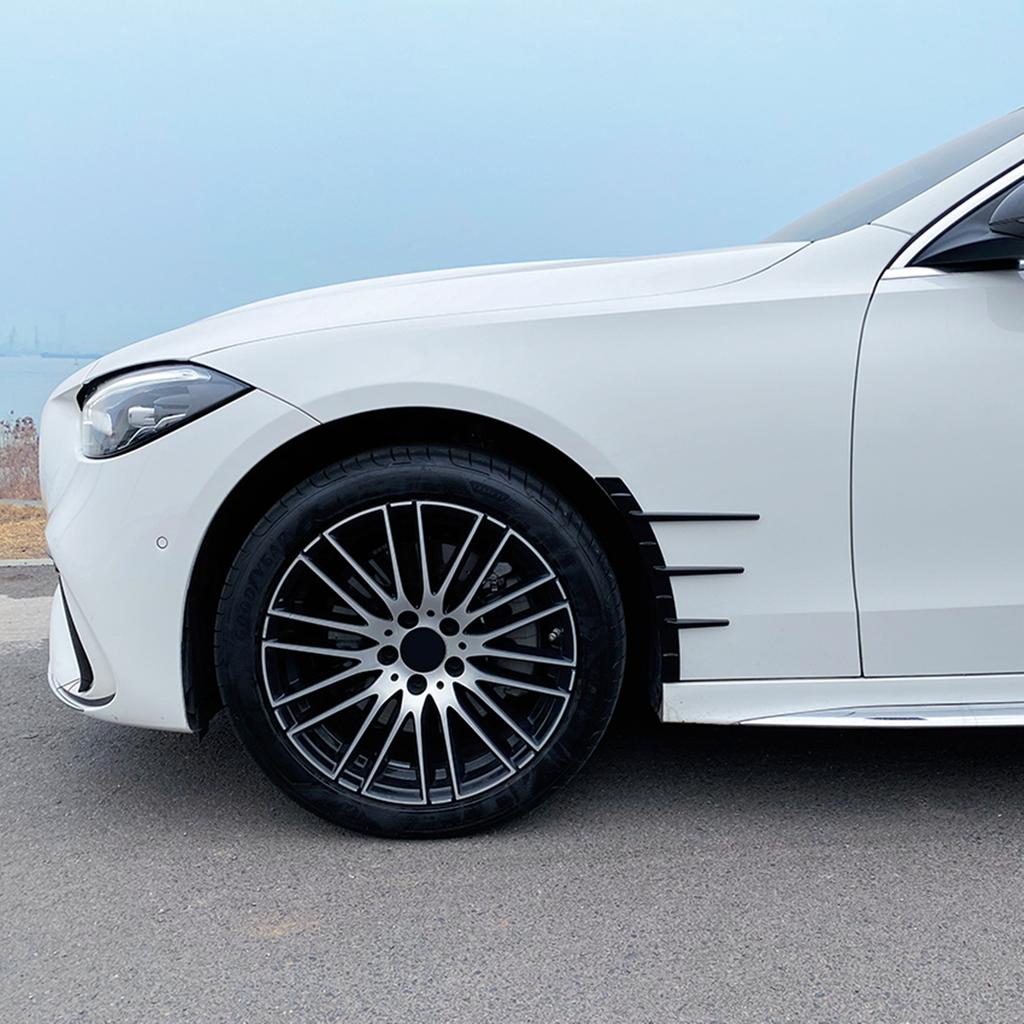 For Mercedes Benz C Class W206 C200 C260 C300 C43 AMG Line 2022+ Front Rear Side Wheel Eyebrows Fender Eyelid Brow Cover Trim