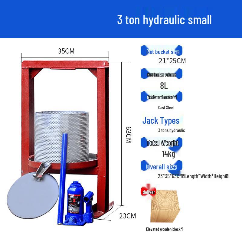 

Commercial Hydraulic Food Dewatering Press