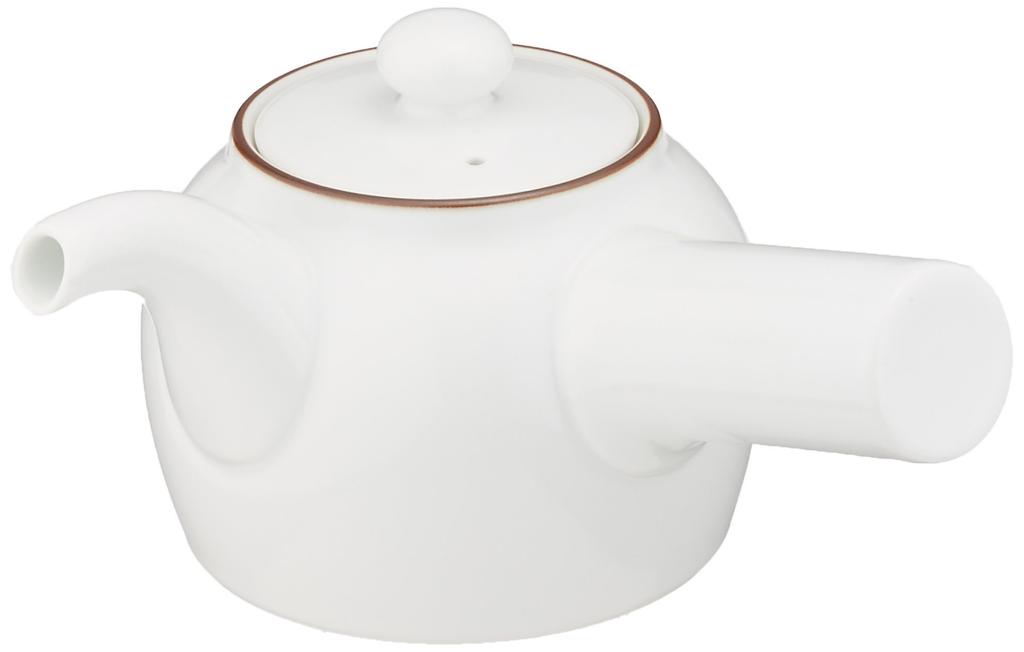 Hakusan Porcelain Teapot, White Matte, Approx. 9 X 9cm, 330ml, Basic, Hasami Ware, Made In Japan