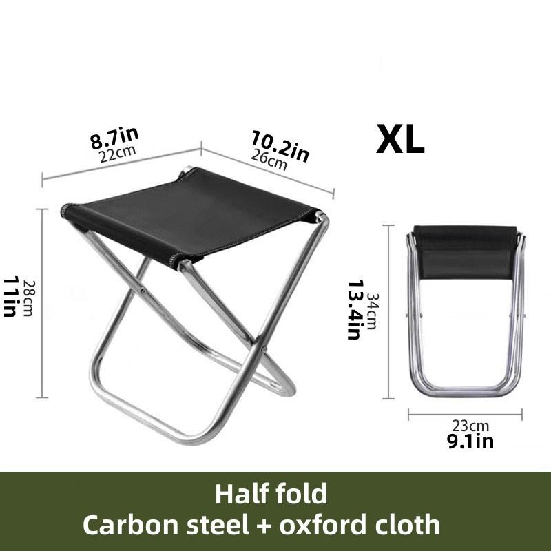 Portable Foldable Chair Stool for Outdoor Activities - Camping, Fishing, Queueing for Subway and Train