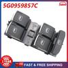 Passend für Volkswagen Carfter Golf Mk7 Tiguan Touran 5GM867255A 5G0959857E 5G0959857C Auto Vorne Links Elektrischer Hauptfensterschalter