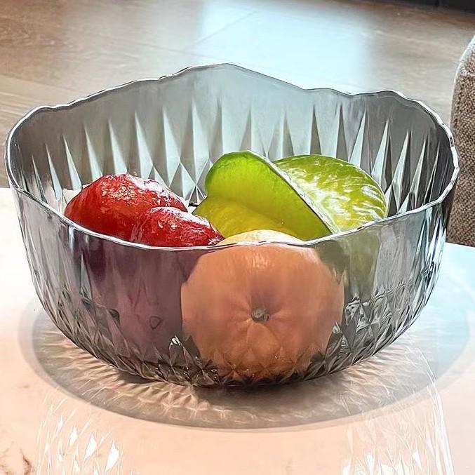 Nordic Style Gold-Rimmed Salad and Dessert Bowl Set