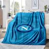 Napoli Theme Printed Blanket - Perfect for Couch, Bed, Travel & Outdoor Use | Machine Washable, Cozy & Durable.