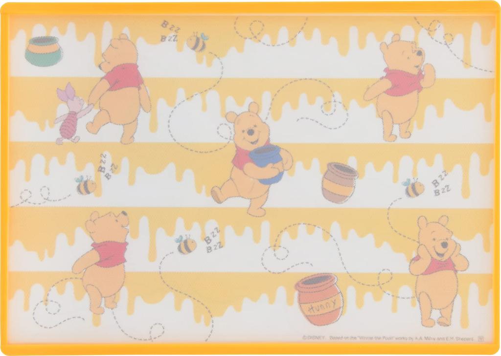 Yaxell Disney Cutting Board for Children X Cm Made In Japan Antibacterial Treatment for Children Dishwasher Safe Reversible Cutting Board Winnie the